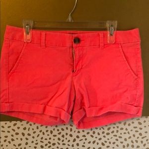 pink shorts